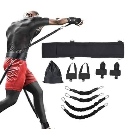 Bandas de resistencia de entrenamiento 9 piezas